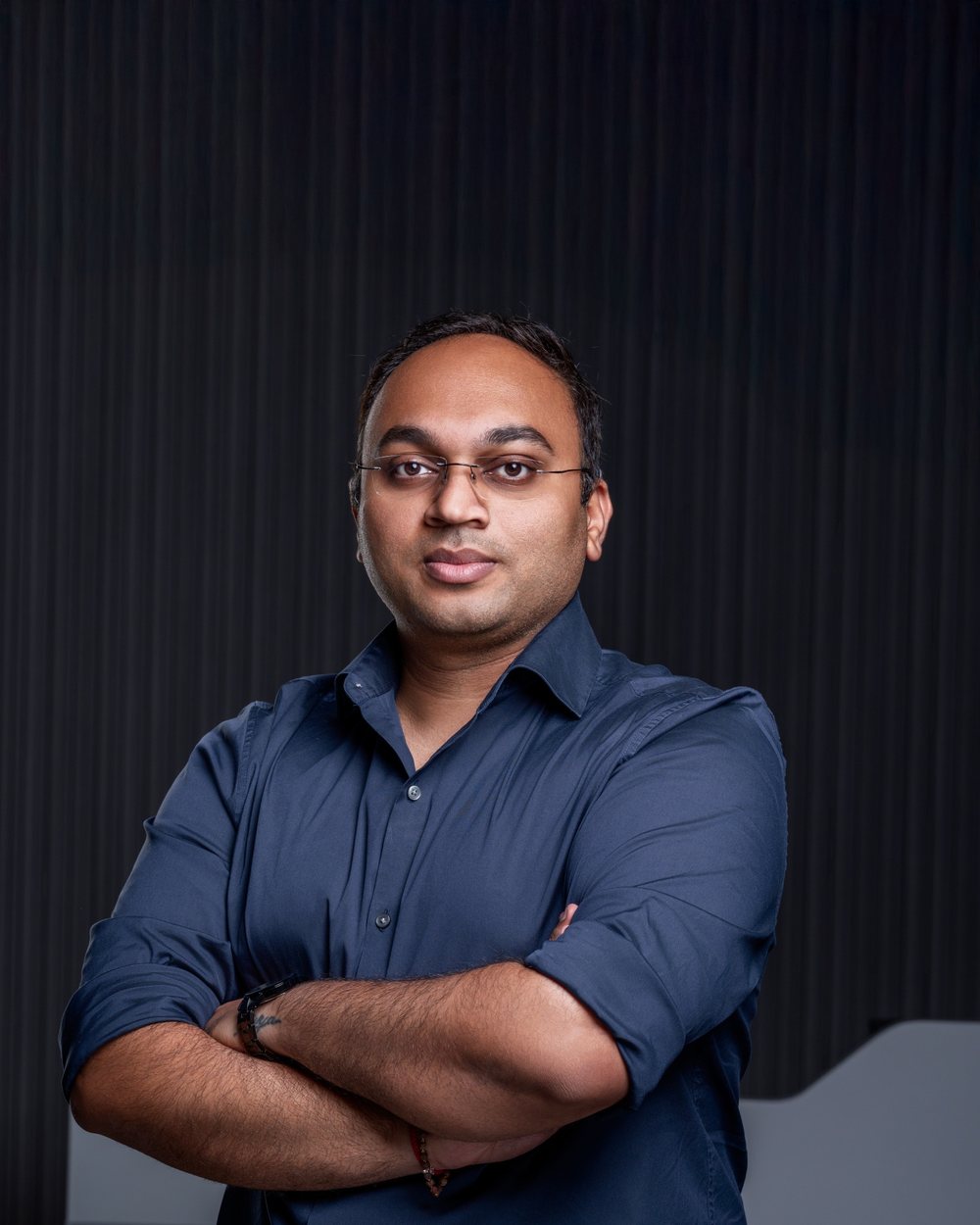 Portrait of Dr Madhav Hirani
